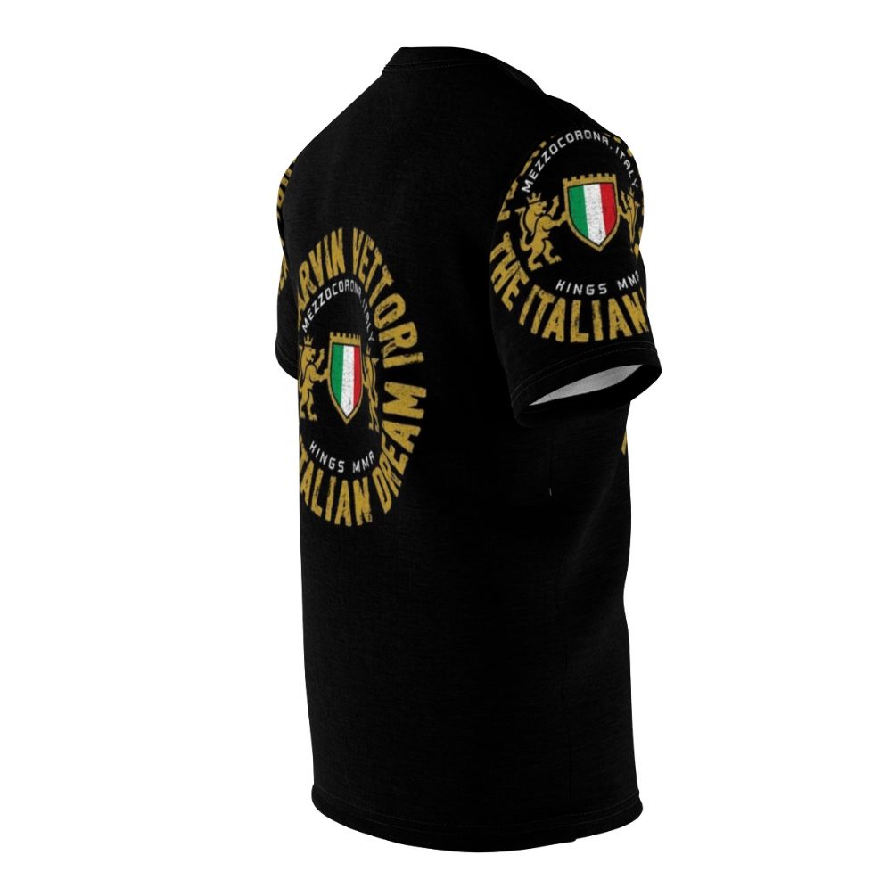 Marvin Vettori MMA fighter t-shirt with Italian Dream design - men right