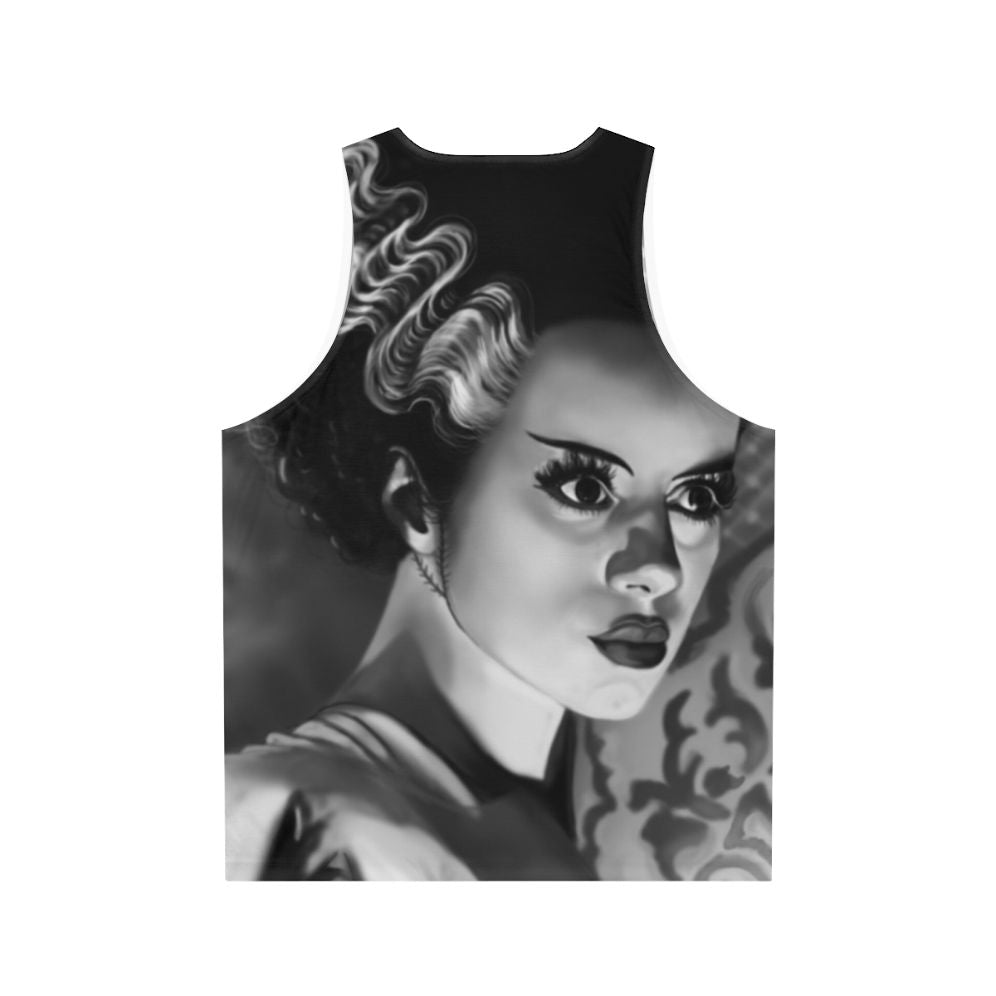 Bride of Frankenstein unisex tank top - Back