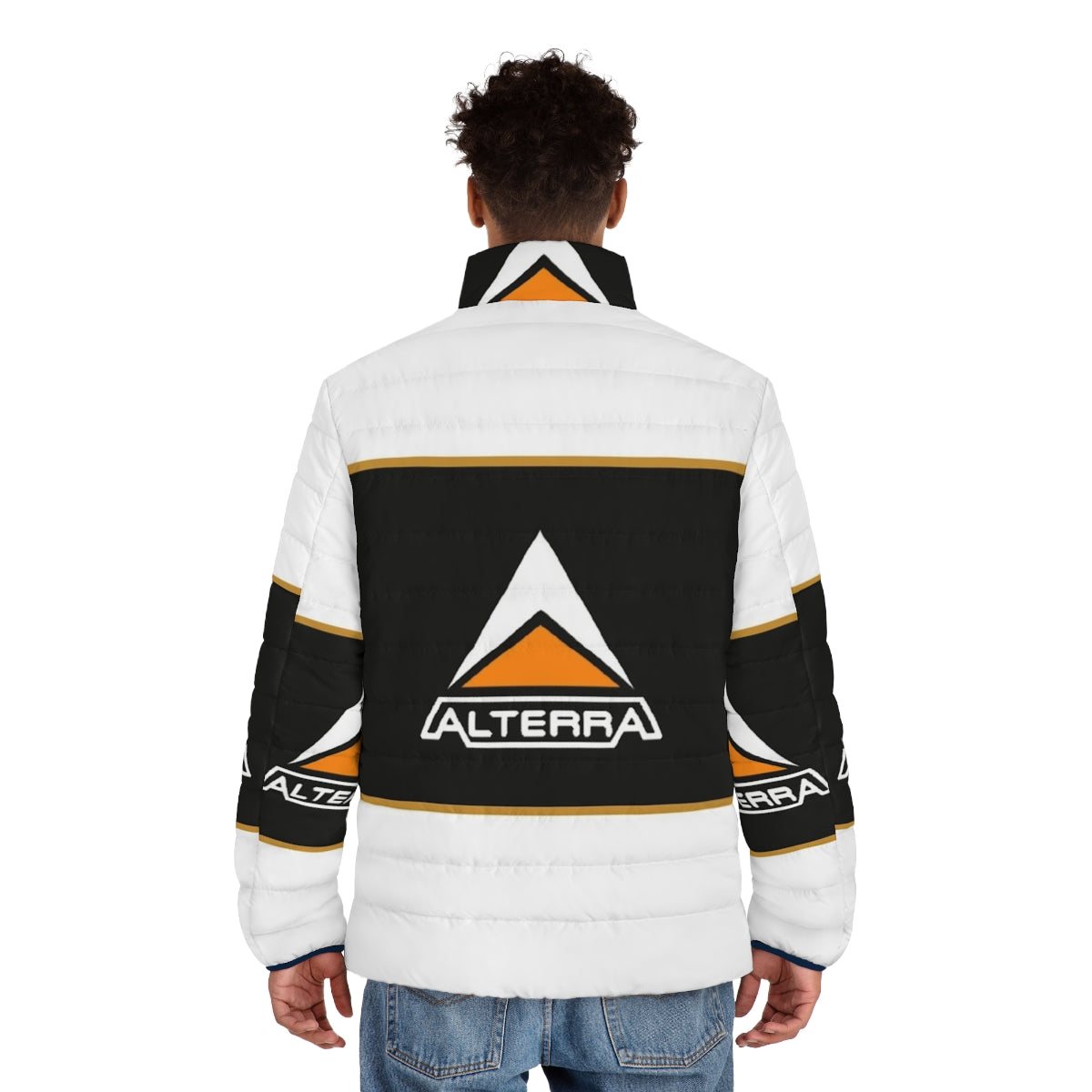 Alterra Puffer Jacket with Subnautica Branding - men back