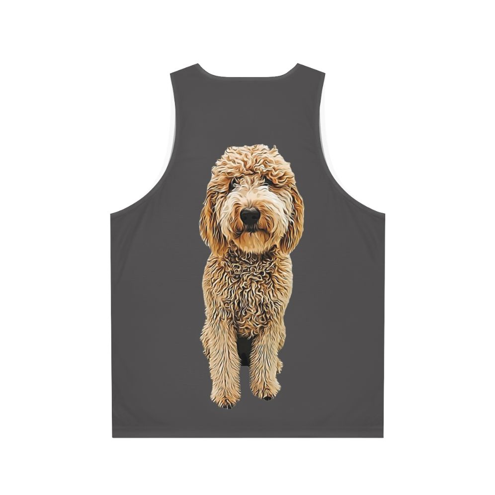 Labradoodle and Goldendoodle Unisex Tank Top - Back