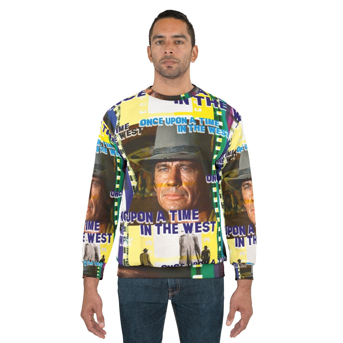 Retro 'Once Upon a Time in the West' film sweatshirt - men