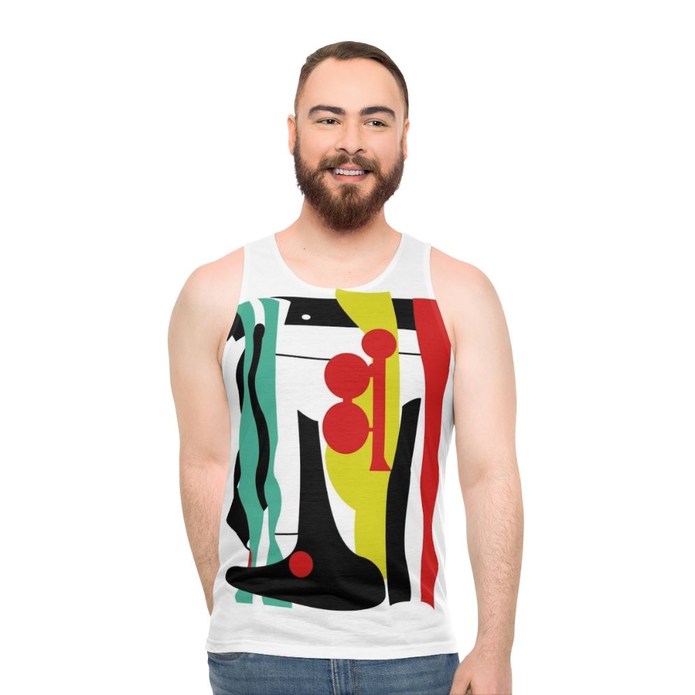 Ace Silver Nemesis Retro Unisex Tank Top - men