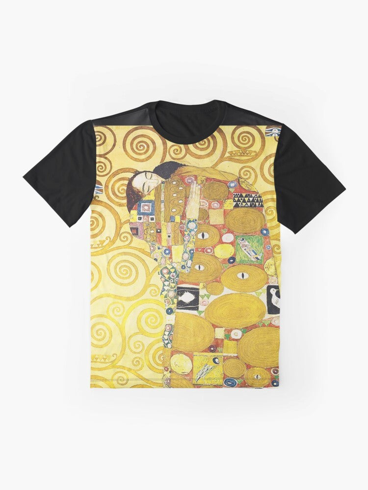 The Tree of Life by Gustav Klimt, high definition graphic t-shirt - Flat lay