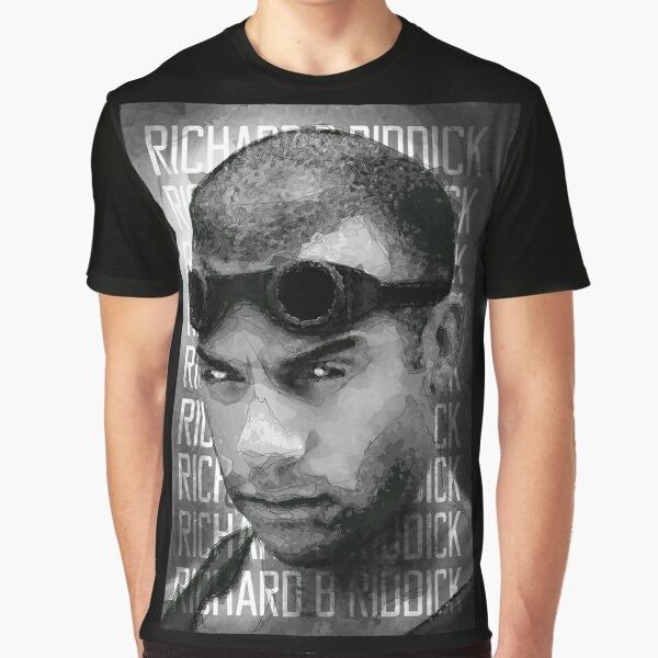 Pitch Black Riddick Furians Graphic T-Shirt