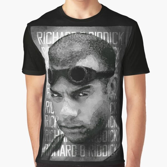 Pitch Black Riddick Furians Graphic T-Shirt