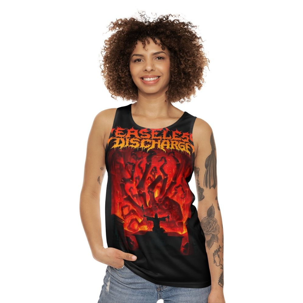 Unisex Dark Souls Ceaseless Discharge Tank Top - women