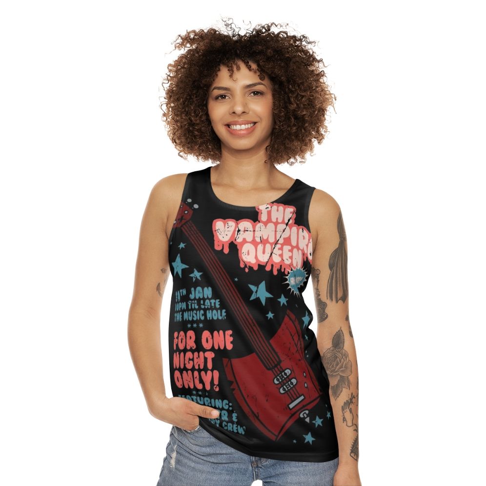 Marceline the Vampire Queen Music Poster Unisex Tank Top - women