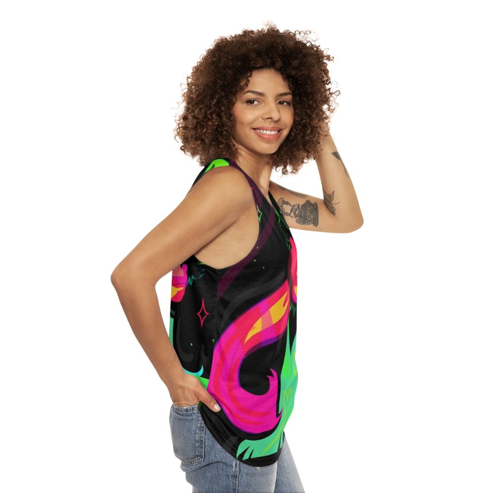 Ralsei Unisex Tank Top - women side