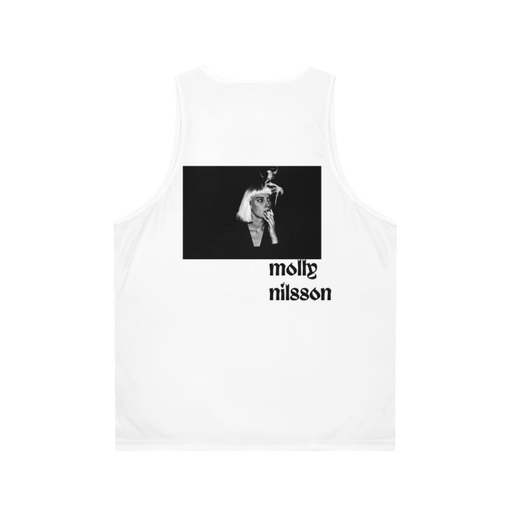 Molly Nilsson Berlin Indie Synthpop Coldwave Unisex Tank Top - Back