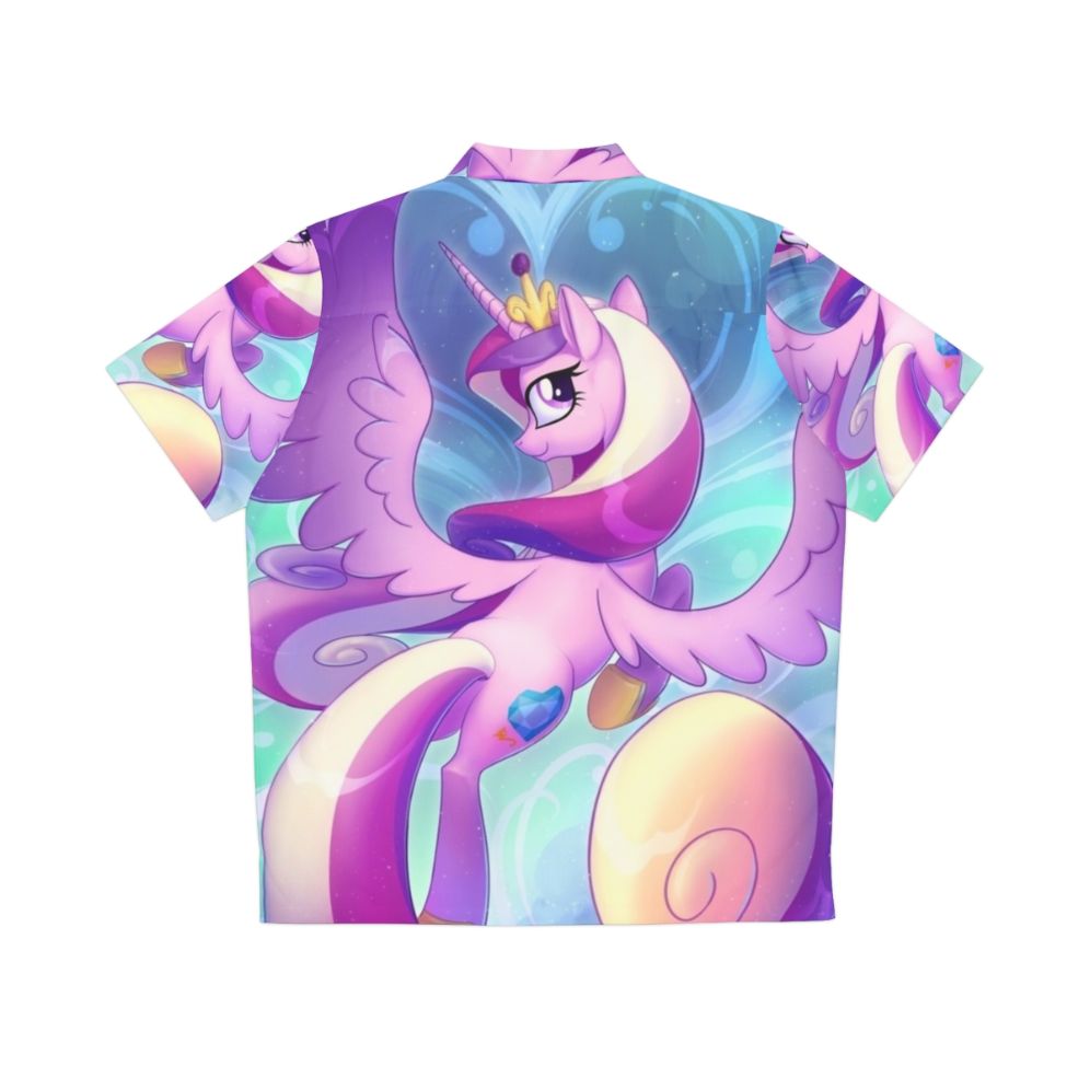 Cadence Hawaiian Shirt with My Little Pony Friendship is Magic Design - Back