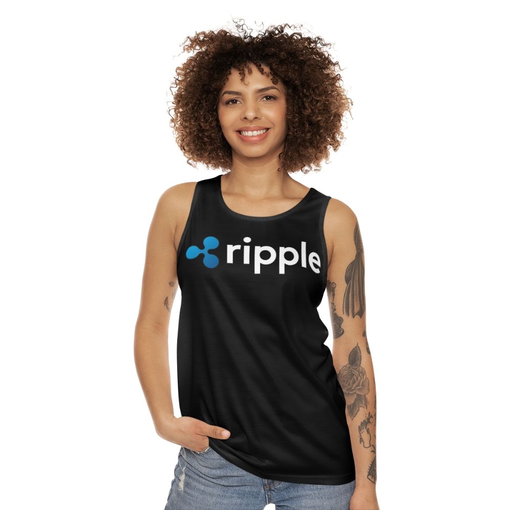 Ripple XRP Crypto Unisex Tank Top - women