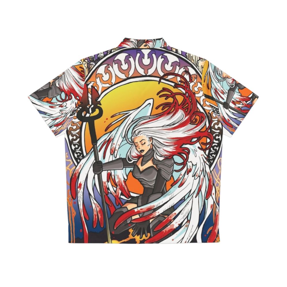 Avacyn The Purifier Fantasy Hawaiian Shirt - Back