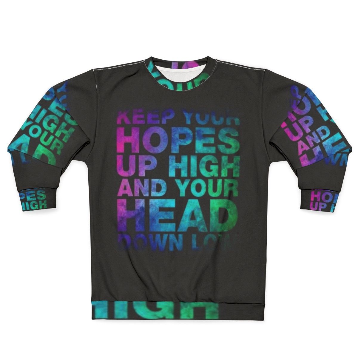 Hopes High emo sweatshirt for music fans