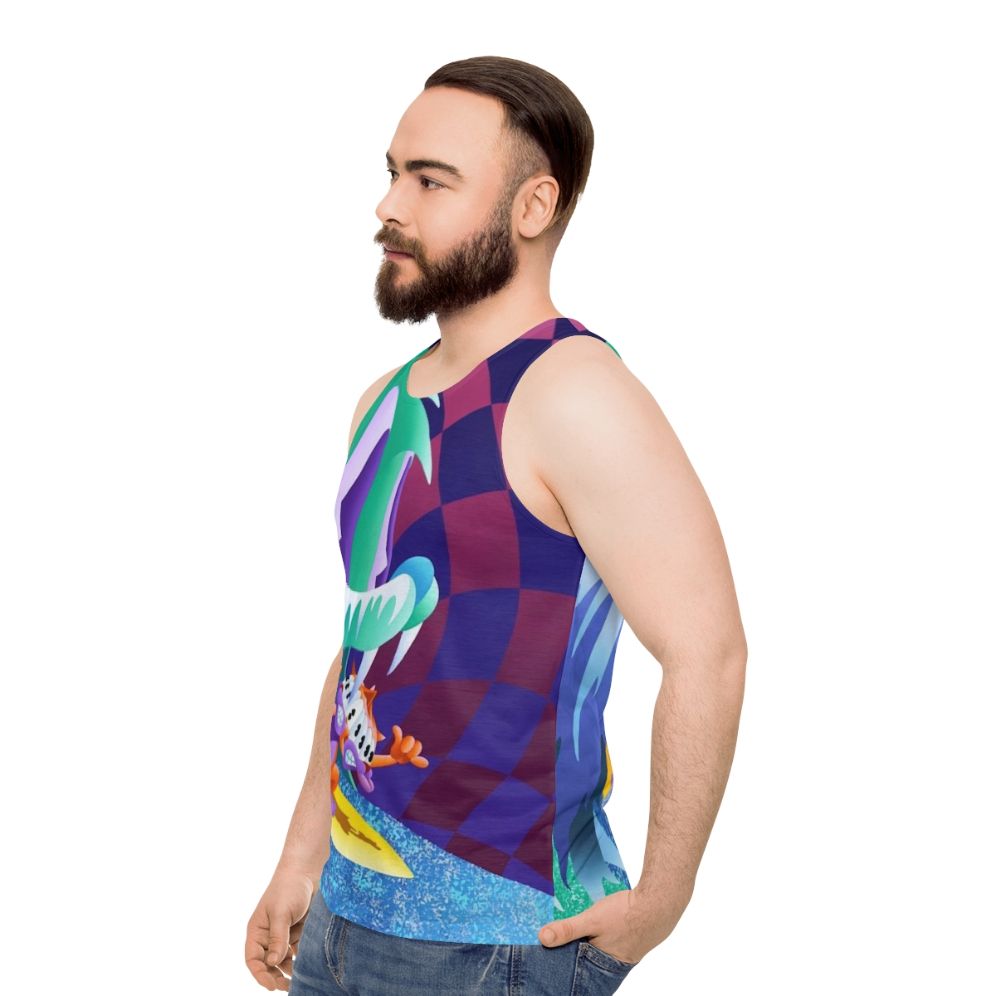 MGMT Congratulations Unisex Tank Top - men side