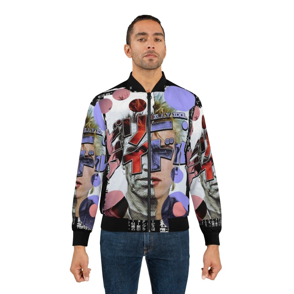 Billy Idol Kanji Bomber Jacket - Lifestyle