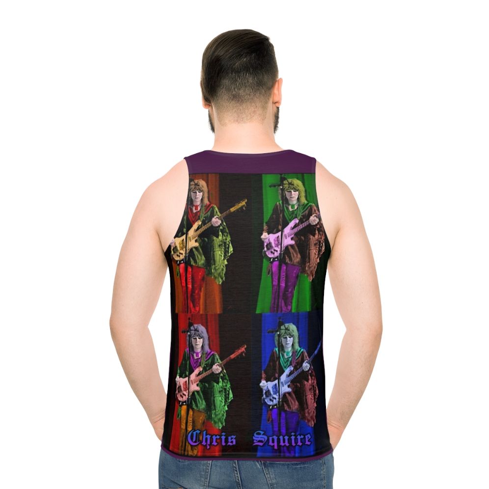 Chris Squire's Yes Band Progressive Rock 70s Unisex Tank Top - men back