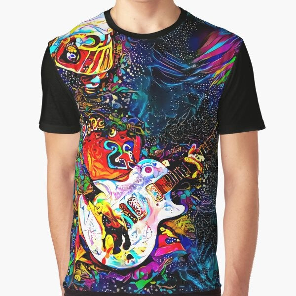 Buckethead Graphic T-Shirt with Colorful Fan Art Design