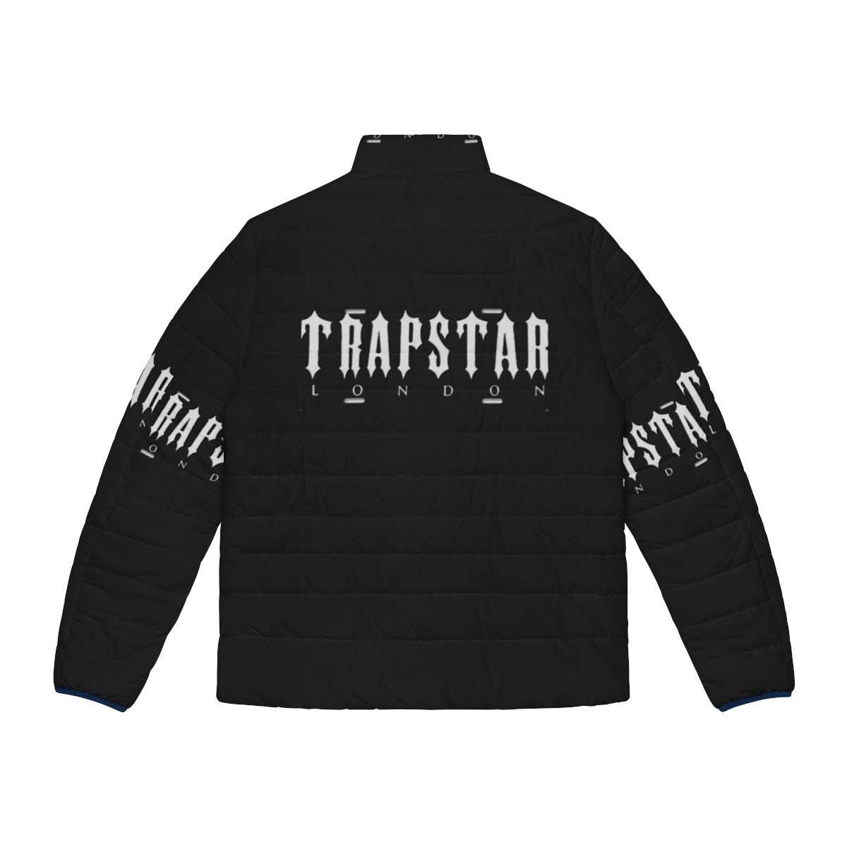 Trapstar London Puffer Jacket in Red and Black - Back