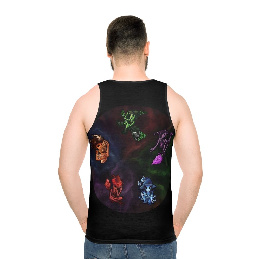 Witch Aliens Unisex Tank Top - men back