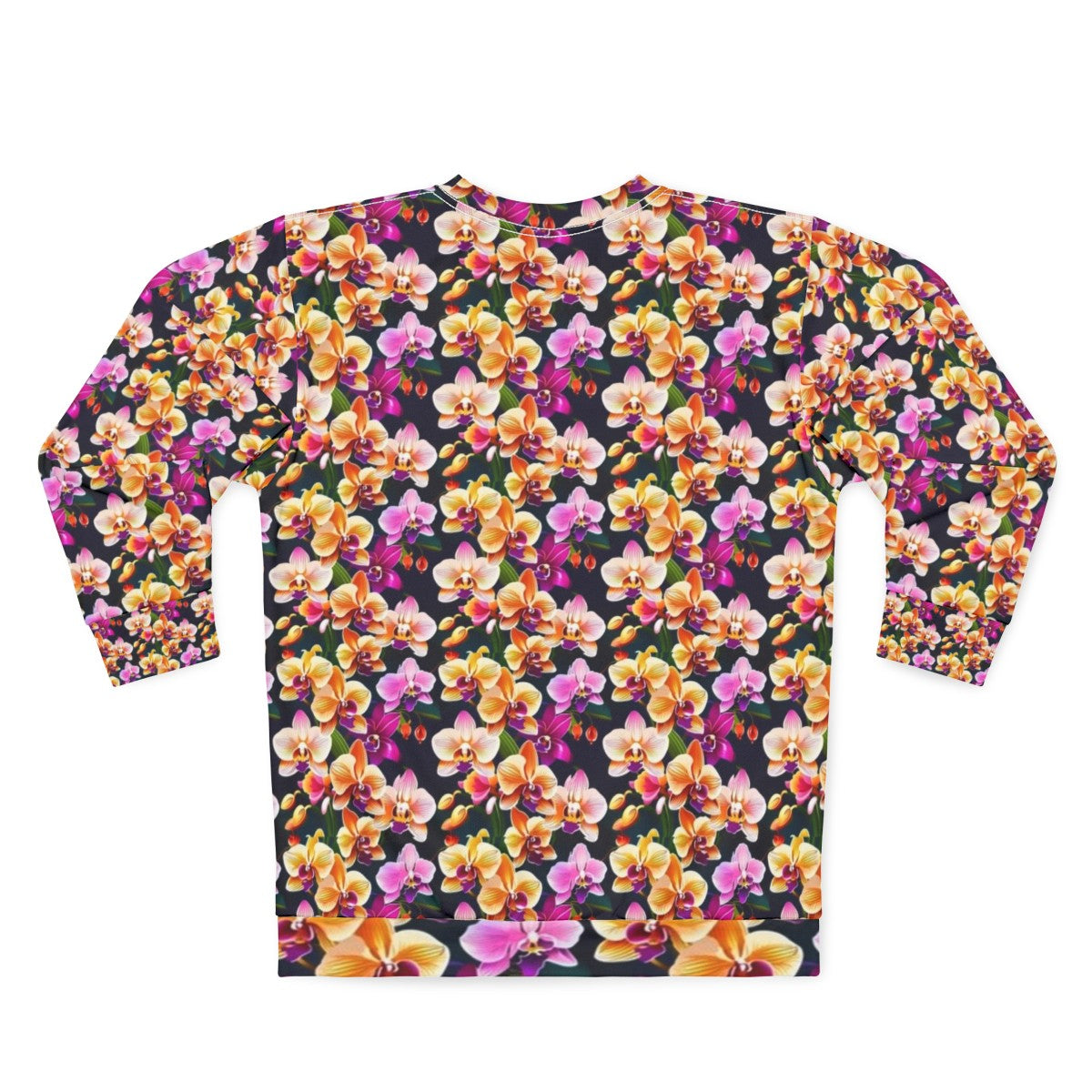 Orchid graphic sweatshirt - Back