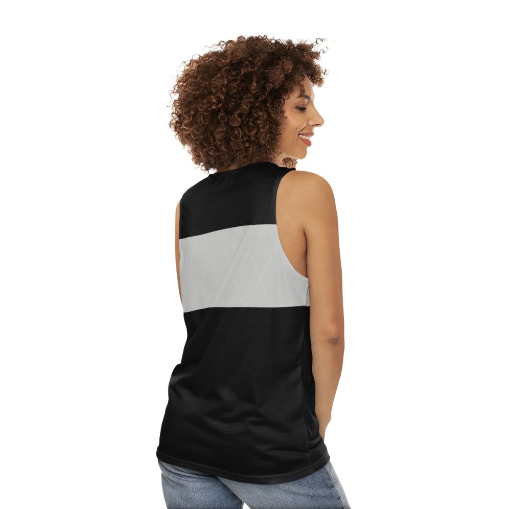 Unisex Sandman 1970s Sci-Fi Tank Top - women back