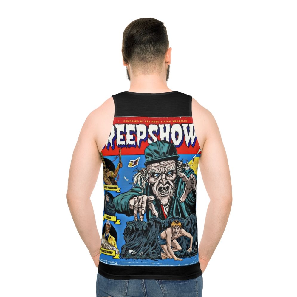 Creepshow 2 unisex horror tank top - men back