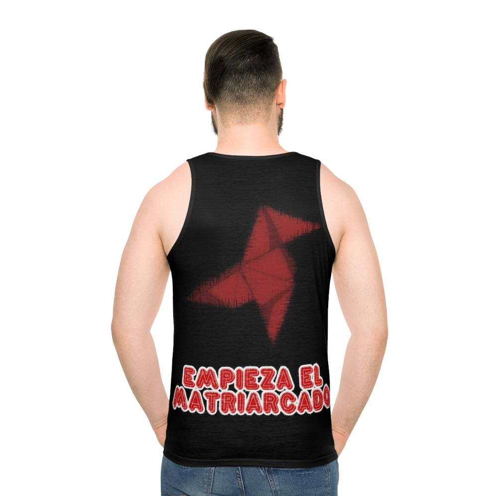 Money Heist Unisex Tank Top - men back