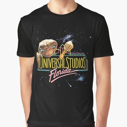 Vintage 90s E.T Universal Studios Florida graphic t-shirt