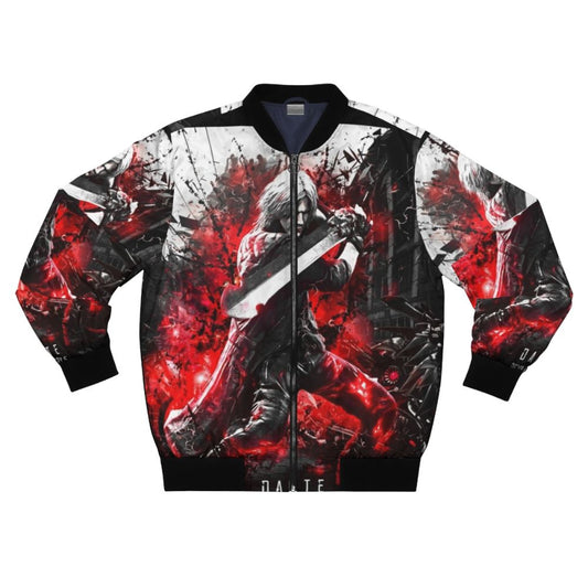 Devil May Cry 5 Dante Bomber Jacket - Cosplay-inspired outerwear featuring the iconic character Dante