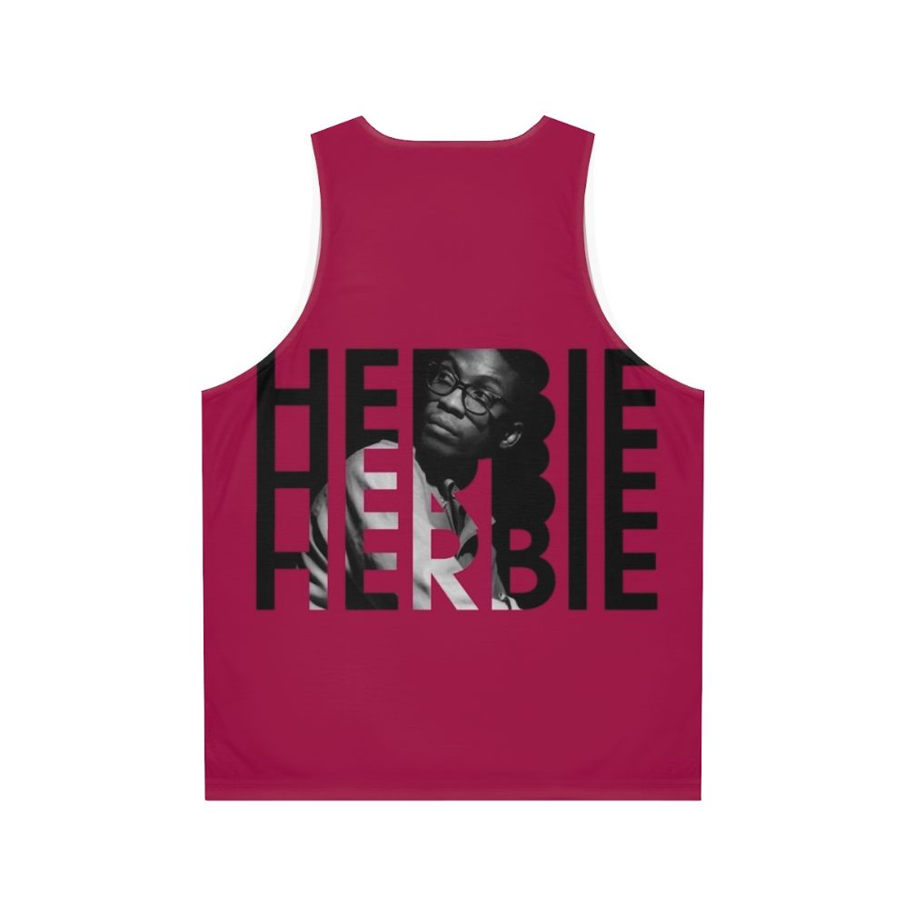 Herbie Hancock Jazz Music Unisex Tank Top - Back