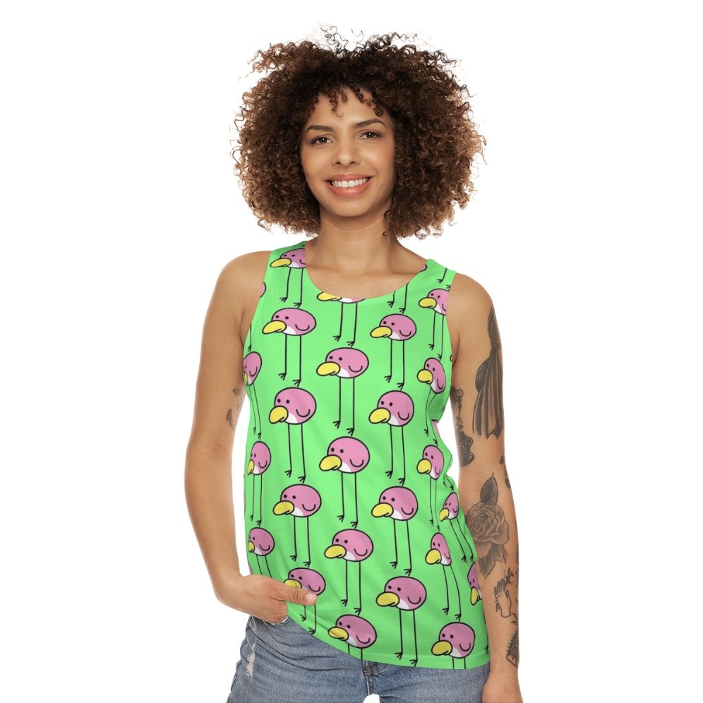 Flock Step Unisex Birds Tank Top - women