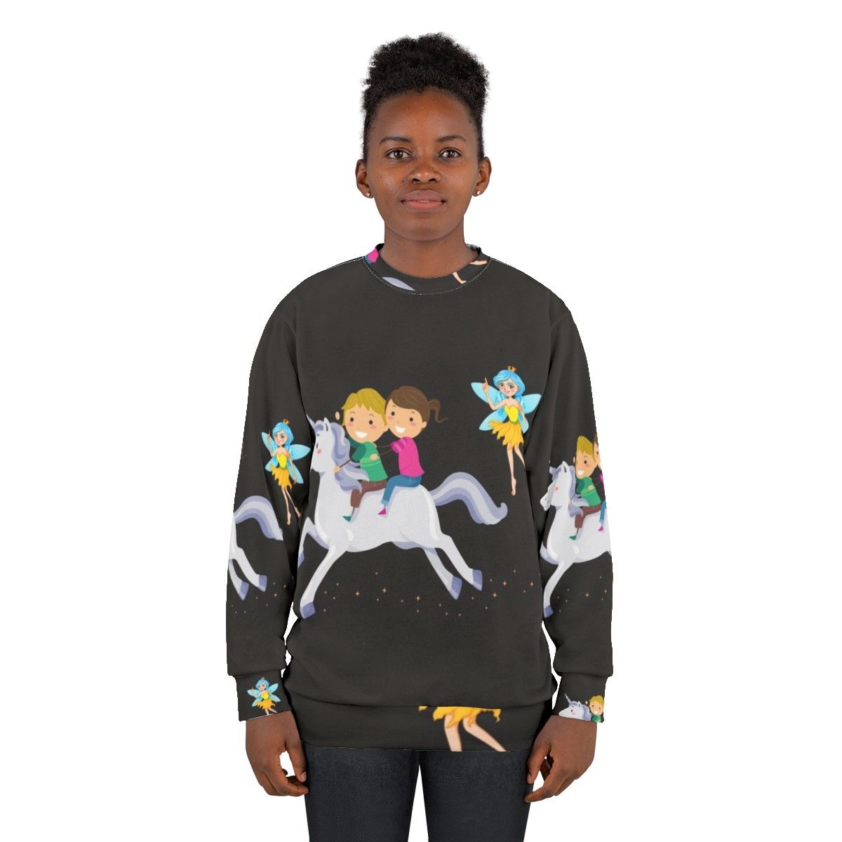 Legendary Animals Mystic Dragon Fantasy Sweatshirt - women