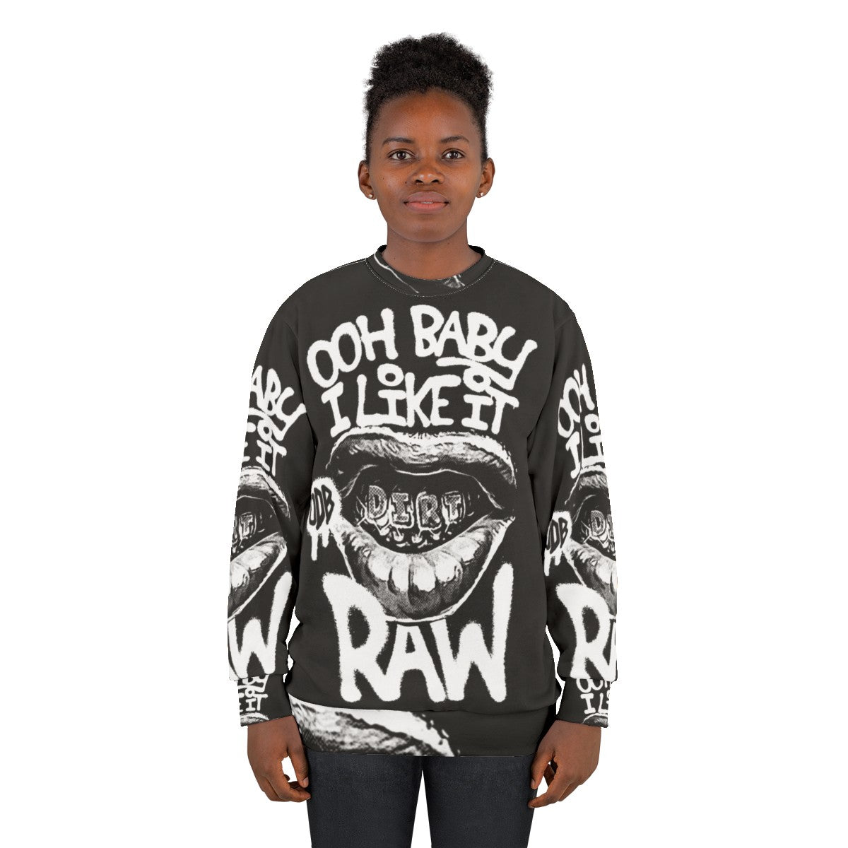 ODB Ooh Baby I Like It Raw Sweatshirt - Hip Hop Graphic - women