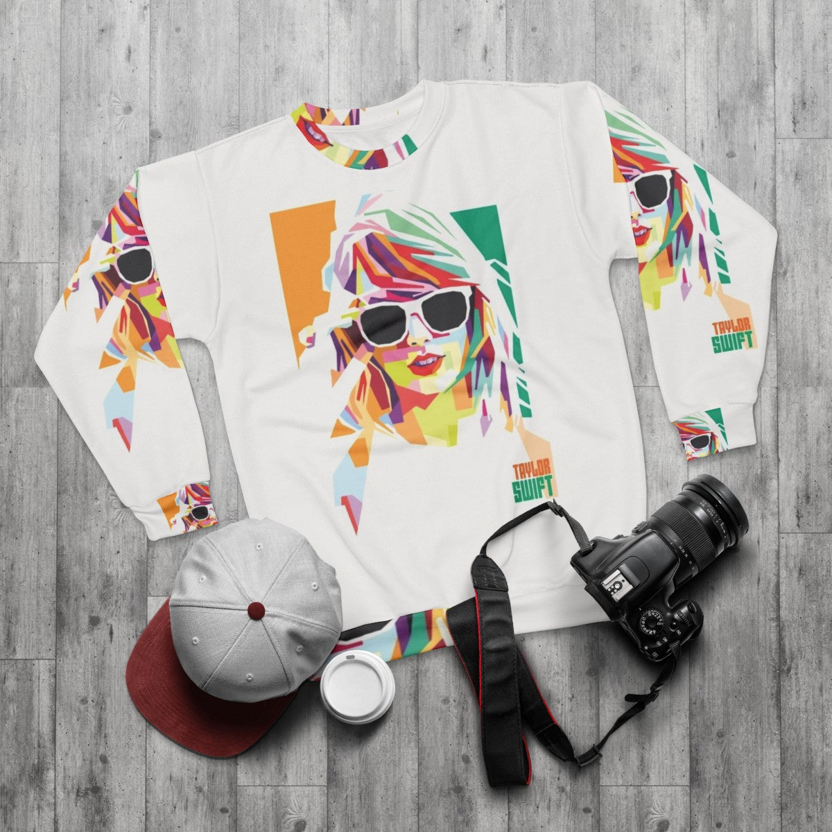 Taylor Wpap Sweatshirt - Stylish Streetwear - flat lay