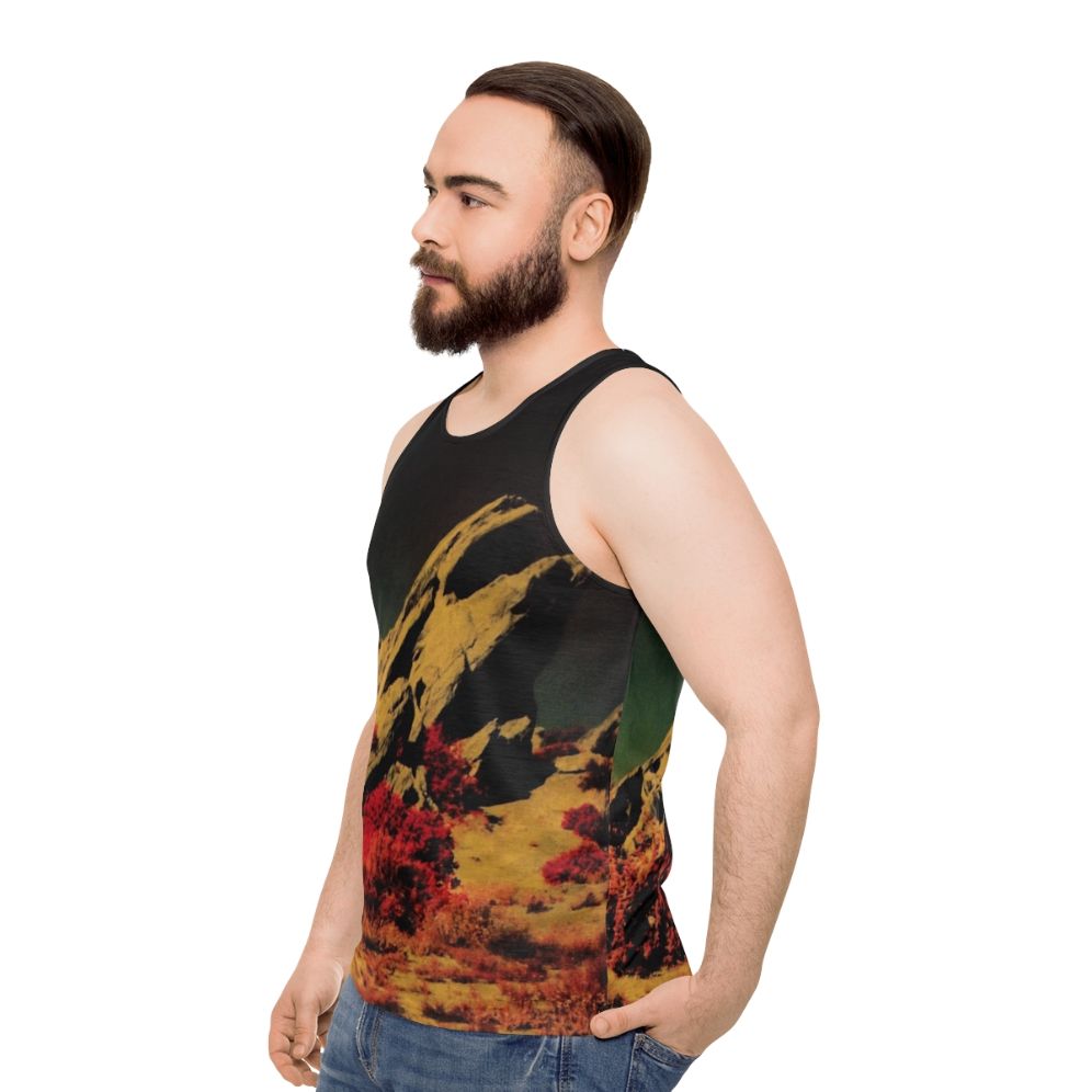 Dark Continent Album Cover Unisex Tank Top - men side