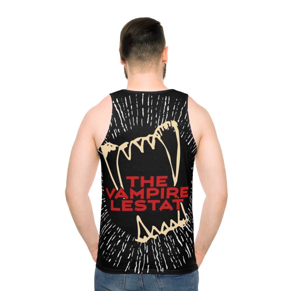 The Vampire Lestat Unisex Tank Top - men back