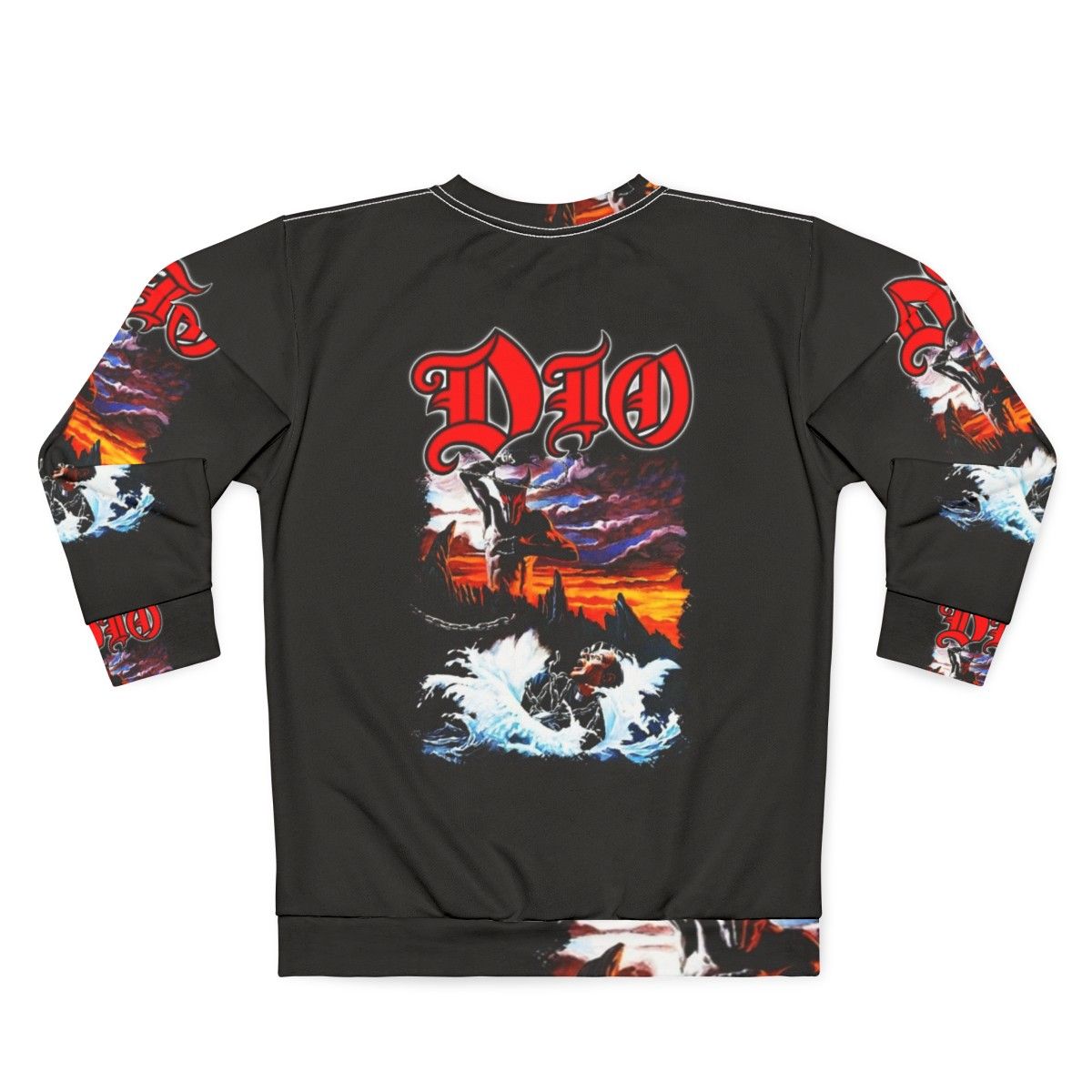 Heavy Metal Dio Rock Sweatshirt - Back