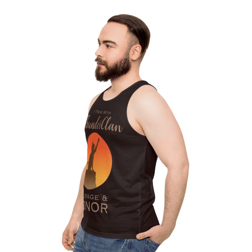 Thunderclan Pride Warrior Cats Unisex Tank Top - men side