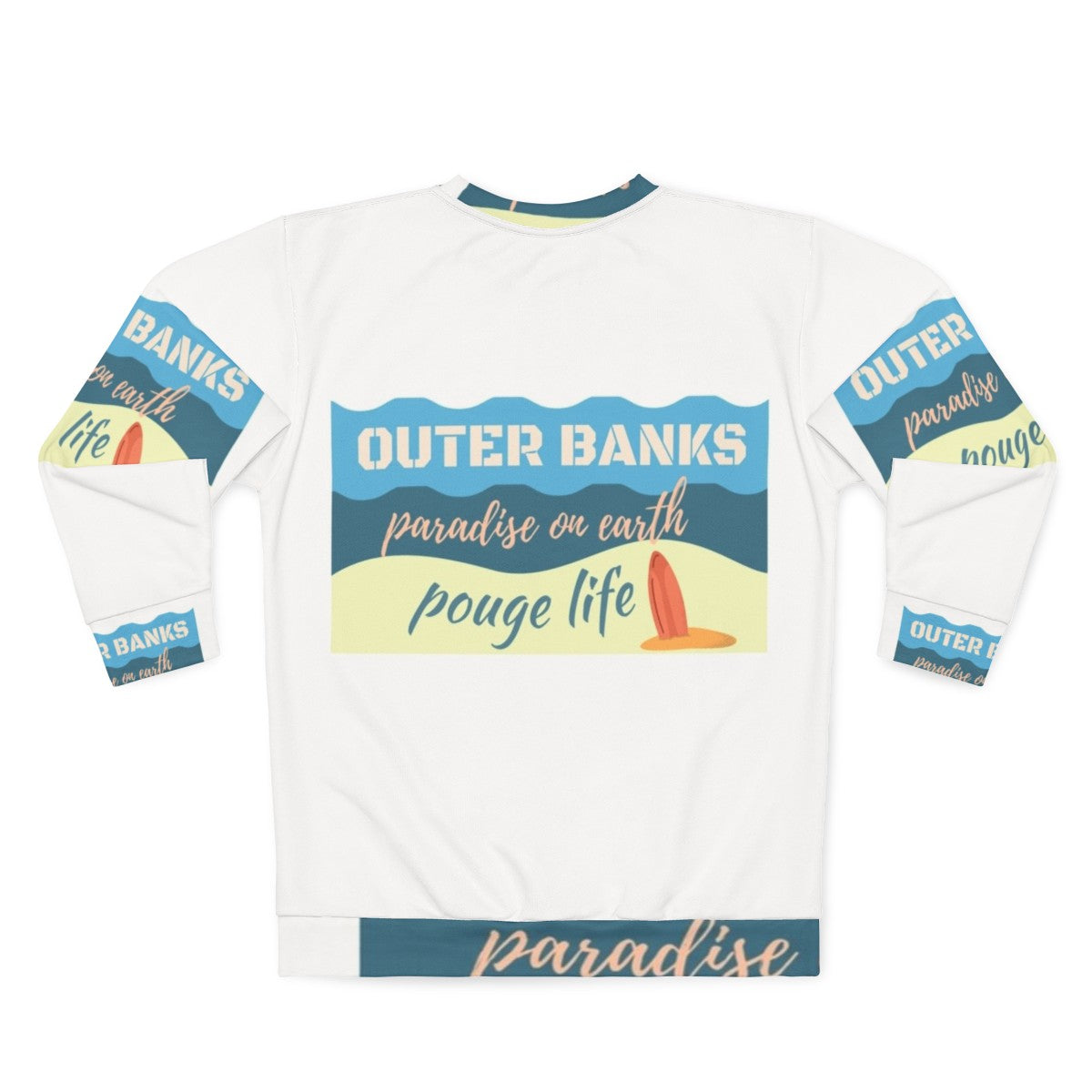 Outer Banks JJ Quotes Netflix Sweatshirt - Back