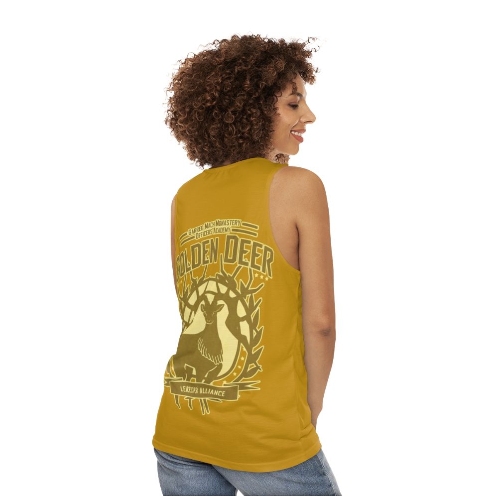 Golden Deer Fire Emblem Three Houses Unisex Tank Top - women back