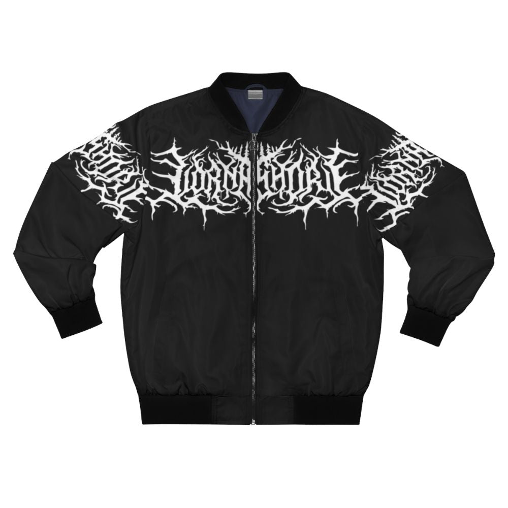 Lorna Shore Metalcore Bomber Jacket with Logo