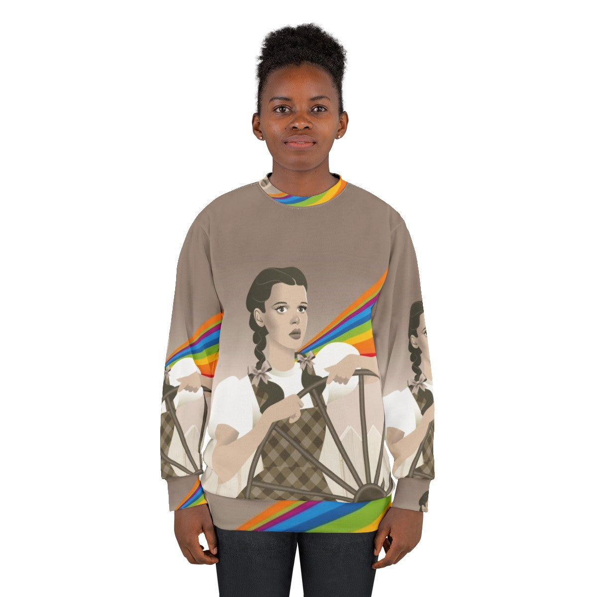 Judy Garland "Somewhere" Wizard of Oz sweatshirt design - women