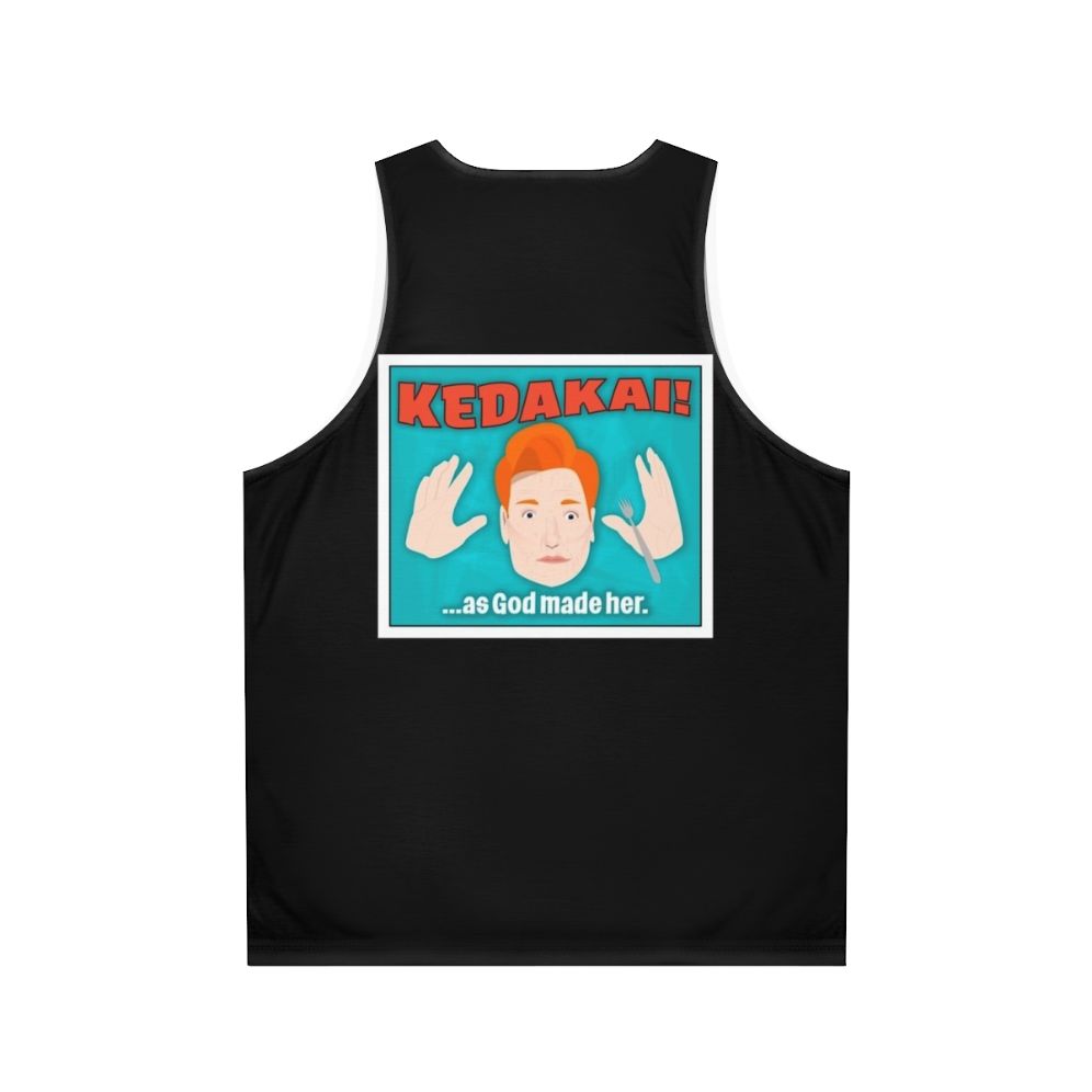 Conan and Kedakai Unisex Team Coco Tank Top - Back