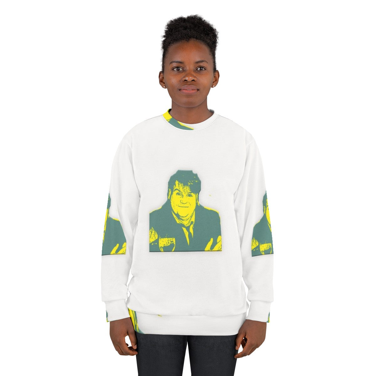 Chris Farley 90s Graphic Sweatshirt - women