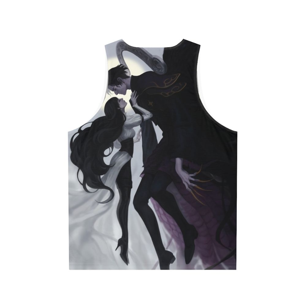 Final Fantasy XIV Shadowbringers "Death and the Maiden" Unisex Tank Top - Back