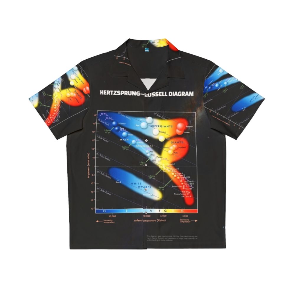 Hertzsprung Russell Diagram Hawaiian Shirt for Astrophysics Enthusiasts