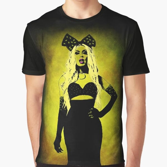 Alaska Thunderfuck 5000 drag queen graphic t-shirt design