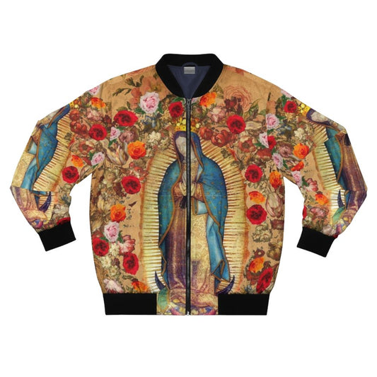 Our Lady of Guadalupe Virgin Mary Catholic Mexico Bomber Jacket