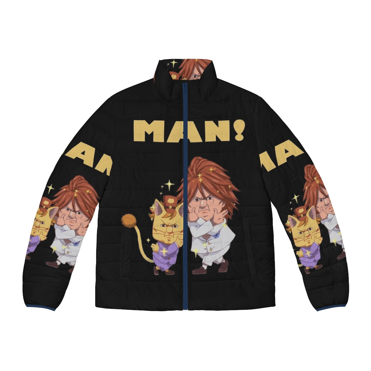 Ichiya Nichiya Fairy Tail Puffer Jacket, Anime Inspired Fashion