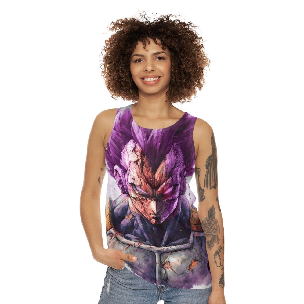 Vegeta Ultra Ego Unisex Tank Top - women